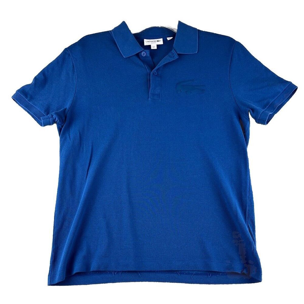 Lacoste Men's Blue Polo Shirt